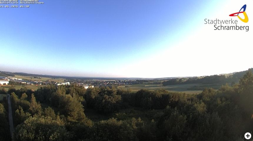 Archiv Foto Webcam Schramberg: Ausblick vom Wasserturm Waldmössingen