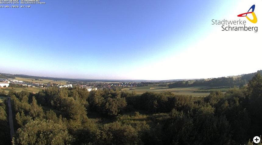 Archiv Foto Webcam Schramberg: Ausblick vom Wasserturm Waldmössingen