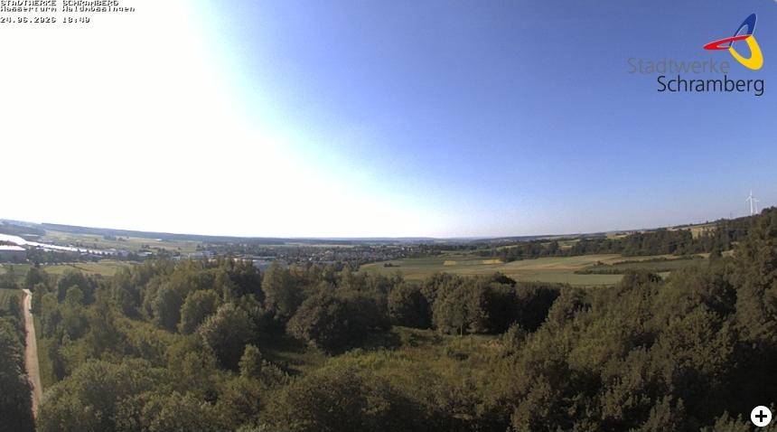 Archiv Foto Webcam Schramberg: Ausblick vom Wasserturm Waldmössingen
