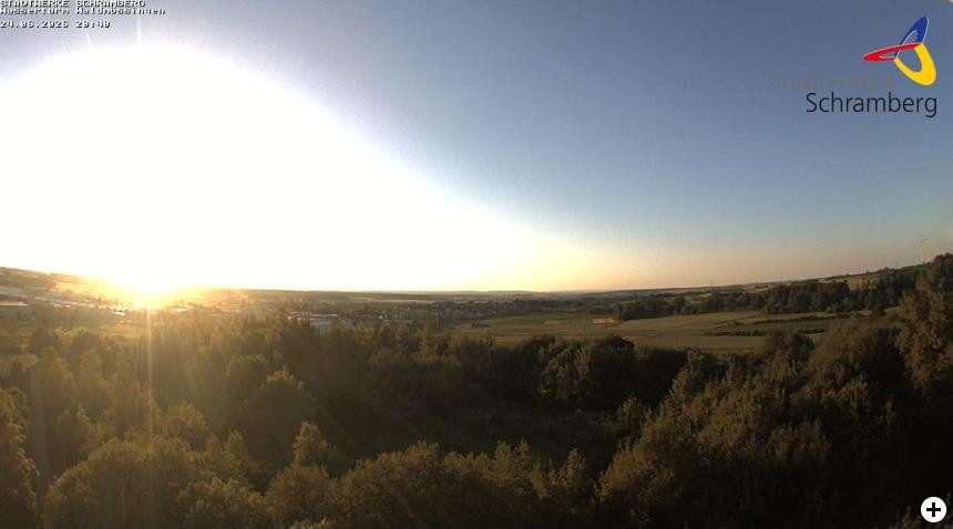 Archiv Foto Webcam Schramberg: Ausblick vom Wasserturm Waldmössingen