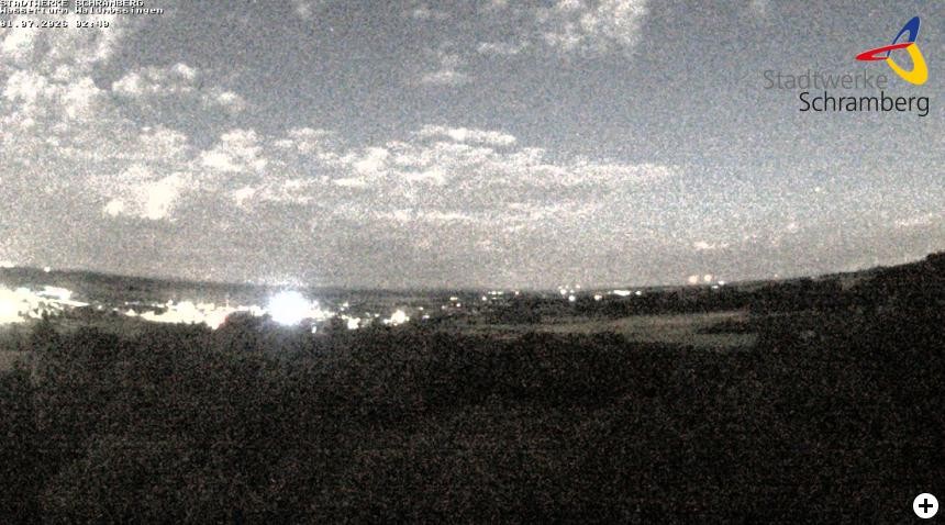 Archived image Webcam Schramberg: View Water Tower Waldmössingen