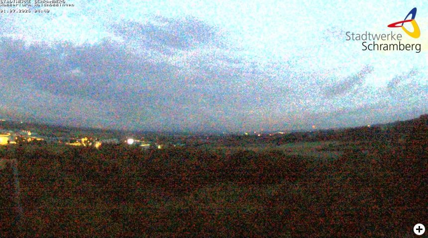 Archived image Webcam Schramberg: View Water Tower Waldmössingen