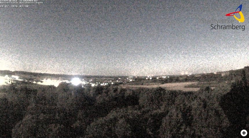Archived image Webcam Schramberg: View Water Tower Waldmössingen