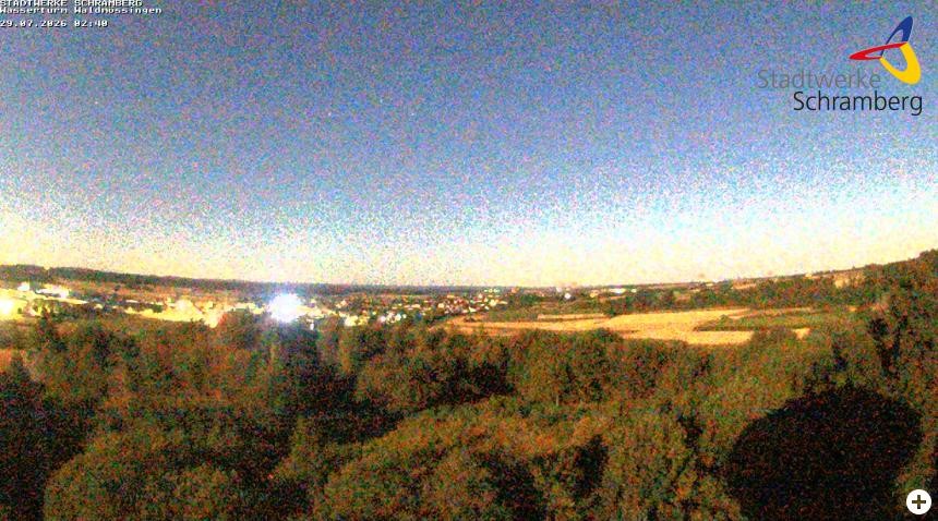 Archiv Foto Webcam Schramberg: Ausblick vom Wasserturm Waldmössingen