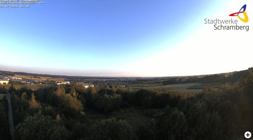 Archiv Foto Webcam Schramberg: Ausblick vom Wasserturm Waldmössingen