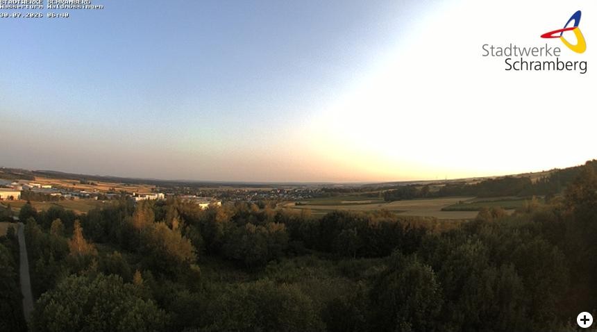 Archiv Foto Webcam Schramberg: Ausblick vom Wasserturm Waldmössingen