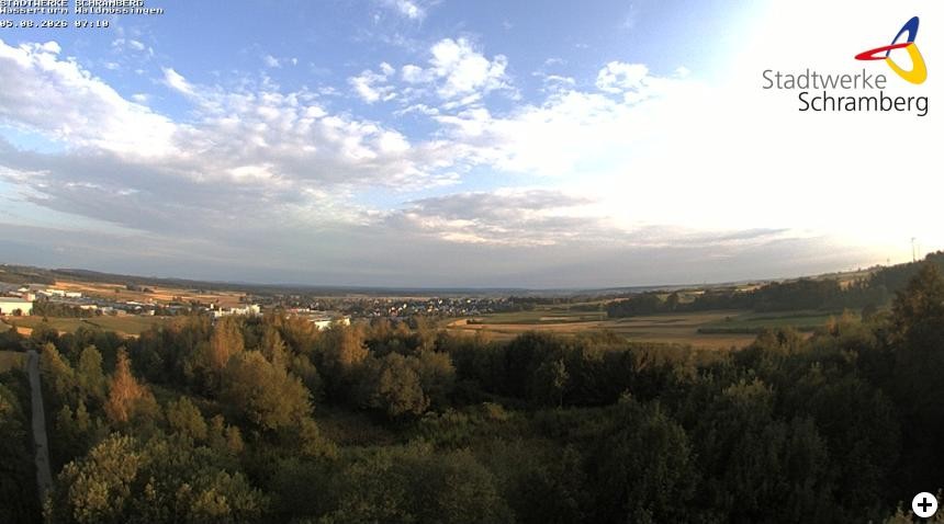 Archiv Foto Webcam Schramberg: Ausblick vom Wasserturm Waldmössingen