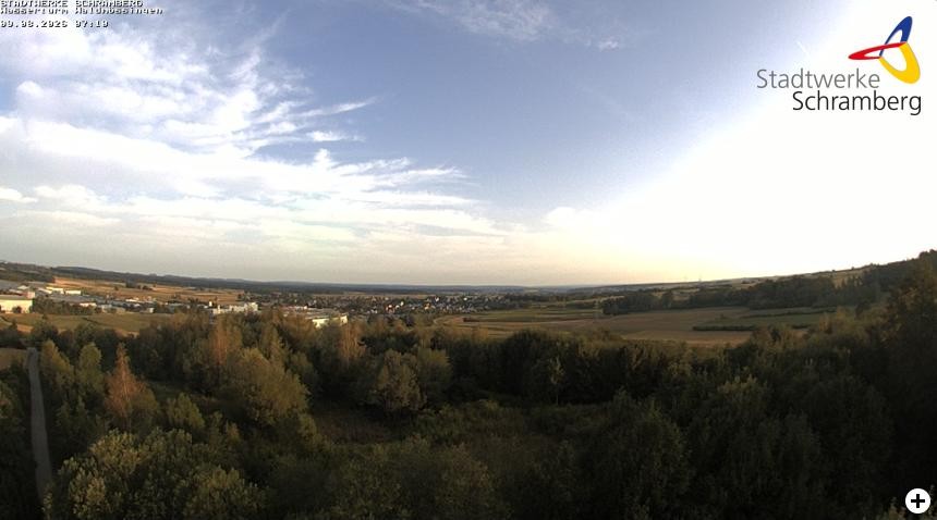 Archiv Foto Webcam Schramberg: Ausblick vom Wasserturm Waldmössingen