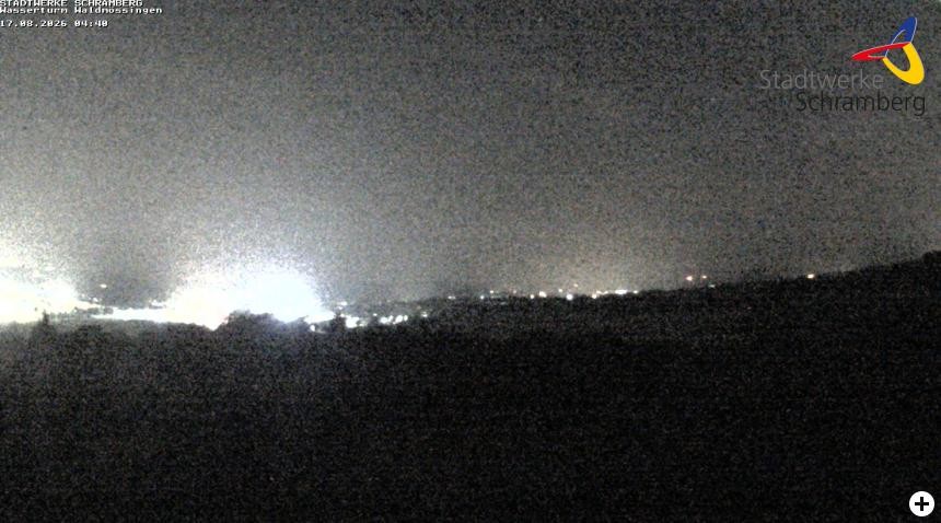 Archived image Webcam Schramberg: View Water Tower Waldmössingen
