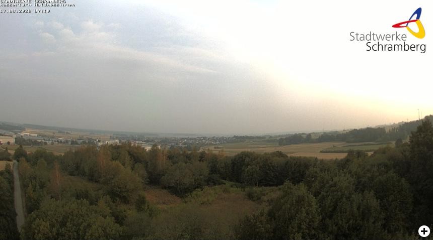 Archived image Webcam Schramberg: View Water Tower Waldmössingen