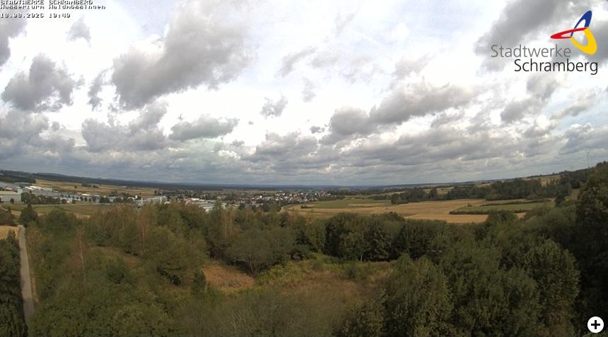 Archiv Foto Webcam Schramberg: Ausblick vom Wasserturm Waldmössingen