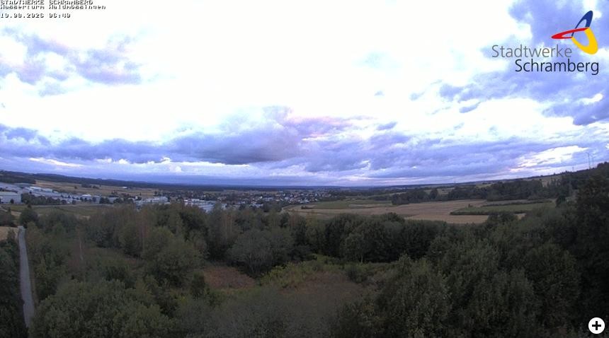 Archiv Foto Webcam Schramberg: Ausblick vom Wasserturm Waldmössingen
