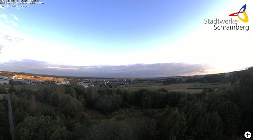Archiv Foto Webcam Schramberg: Ausblick vom Wasserturm Waldmössingen