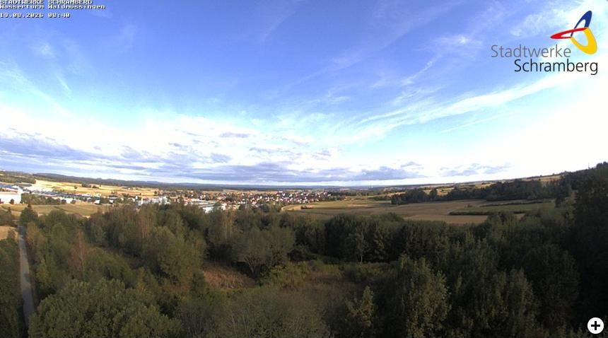 Archiv Foto Webcam Schramberg: Ausblick vom Wasserturm Waldmössingen