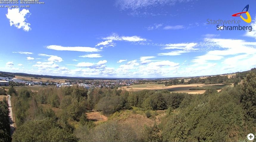 Archiv Foto Webcam Schramberg: Ausblick vom Wasserturm Waldmössingen