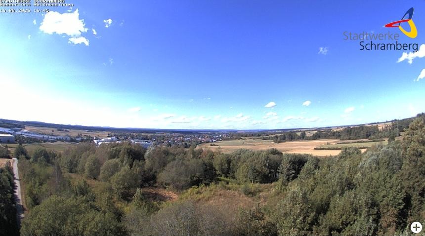 Archiv Foto Webcam Schramberg: Ausblick vom Wasserturm Waldmössingen