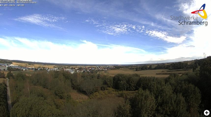 Archiv Foto Webcam Schramberg: Ausblick vom Wasserturm Waldmössingen