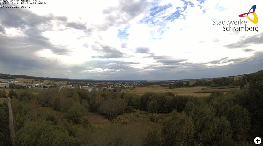 Archiv Foto Webcam Schramberg: Ausblick vom Wasserturm Waldmössingen