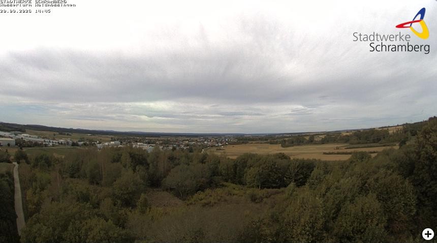 Archiv Foto Webcam Schramberg: Ausblick vom Wasserturm Waldmössingen
