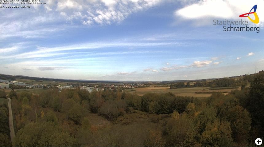 Archiv Foto Webcam Schramberg: Ausblick vom Wasserturm Waldmössingen
