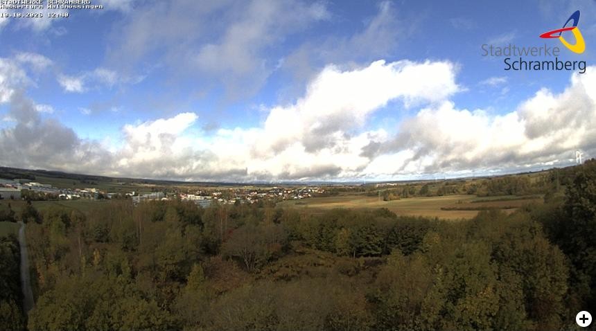 Archiv Foto Webcam Schramberg: Ausblick vom Wasserturm Waldmössingen