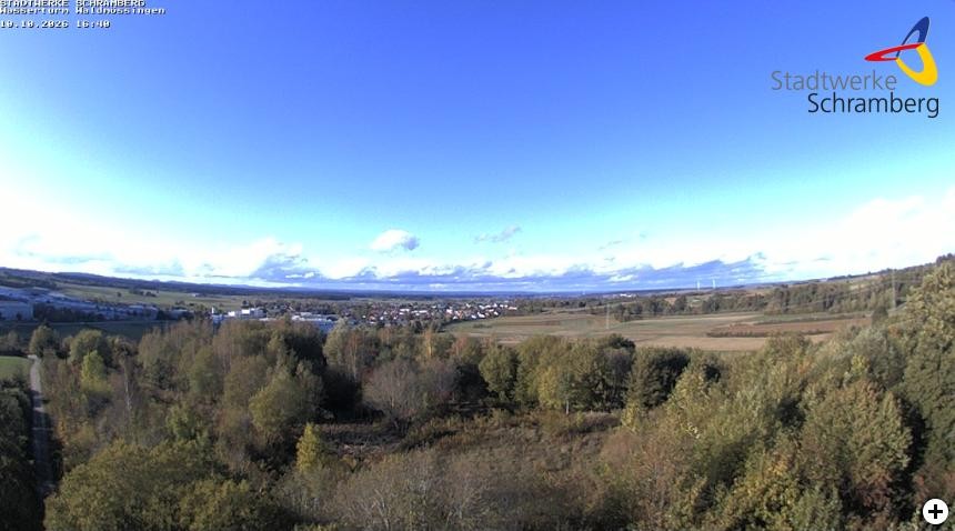 Archiv Foto Webcam Schramberg: Ausblick vom Wasserturm Waldmössingen