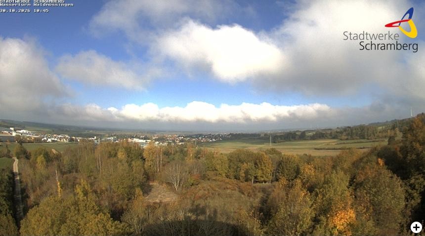 Archiv Foto Webcam Schramberg: Ausblick vom Wasserturm Waldmössingen