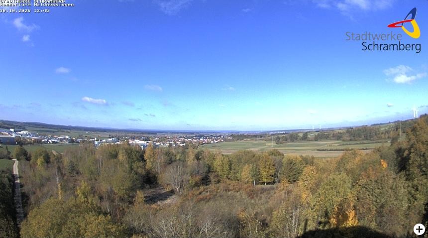 Archiv Foto Webcam Schramberg: Ausblick vom Wasserturm Waldmössingen