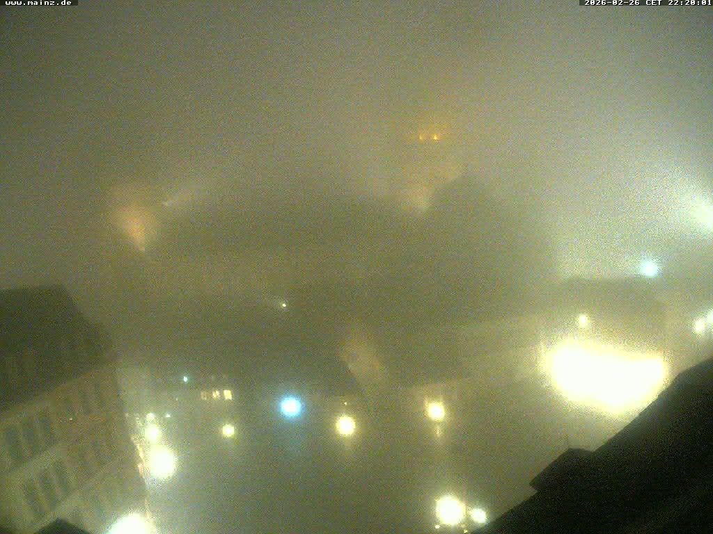 Archiv Foto Webcam Mainz - Marktplatz und Dom