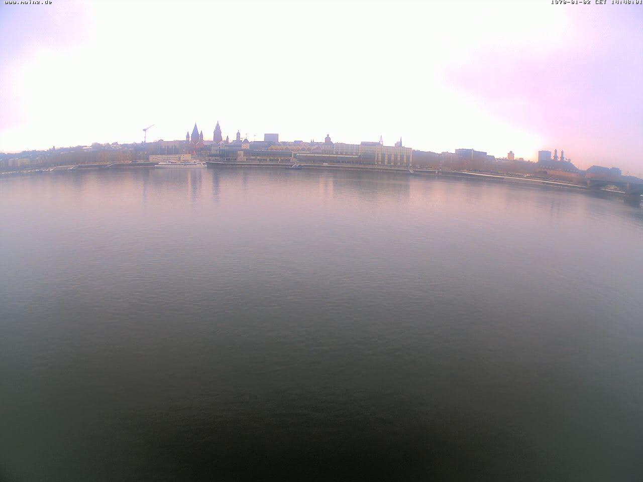Archiv Foto Webcam Rheinufer Mainz-Kastel