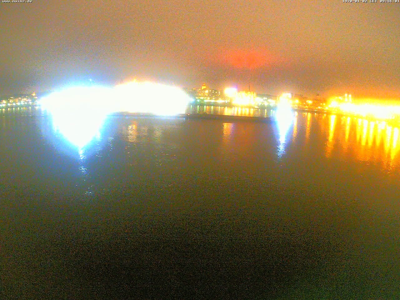 Archiv Foto Webcam Rheinufer Mainz-Kastel