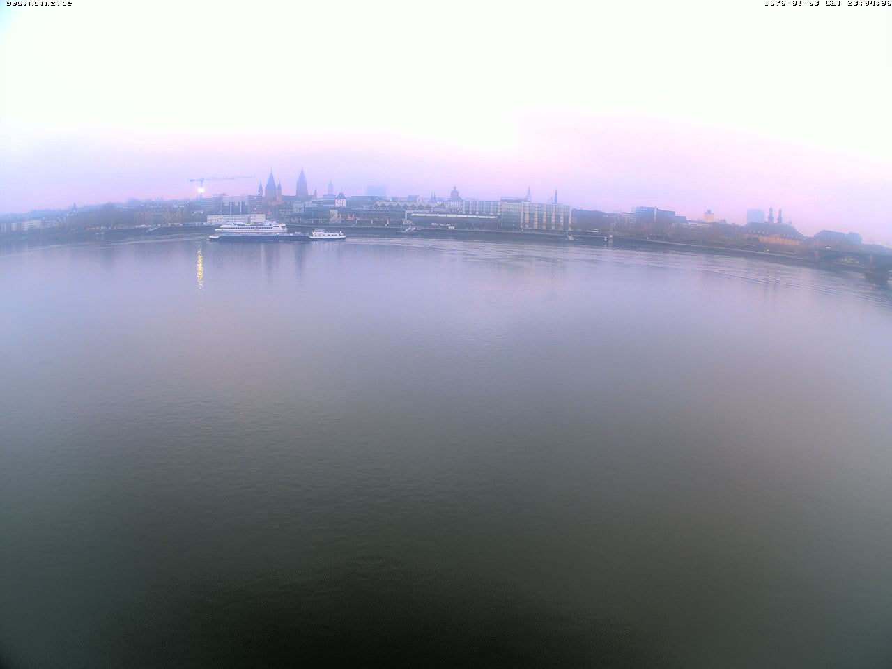 Archiv Foto Webcam Rheinufer Mainz-Kastel