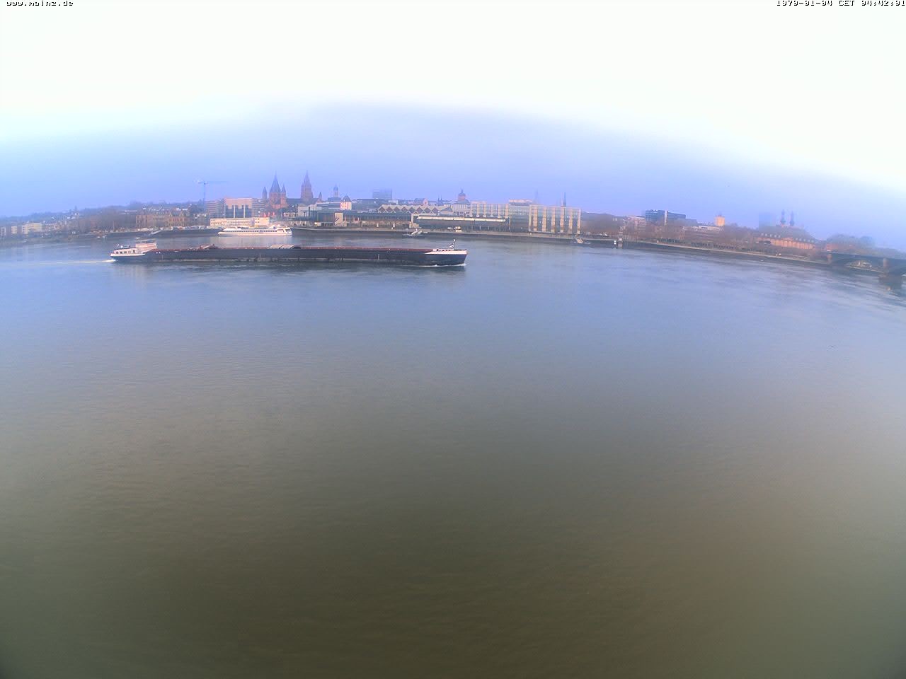 Archiv Foto Webcam Rheinufer Mainz-Kastel