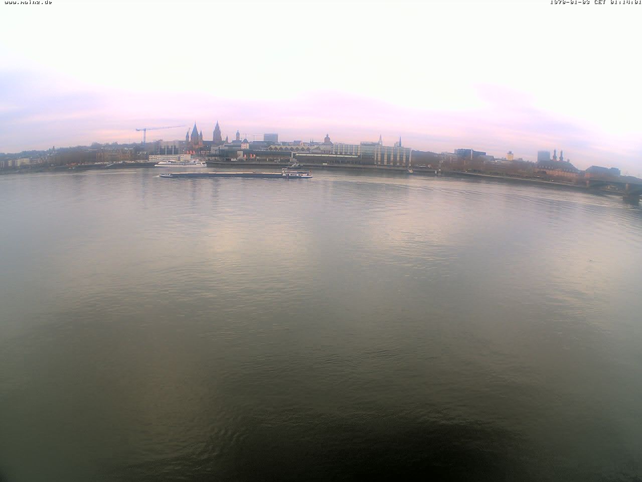 Archiv Foto Webcam Rheinufer Mainz-Kastel