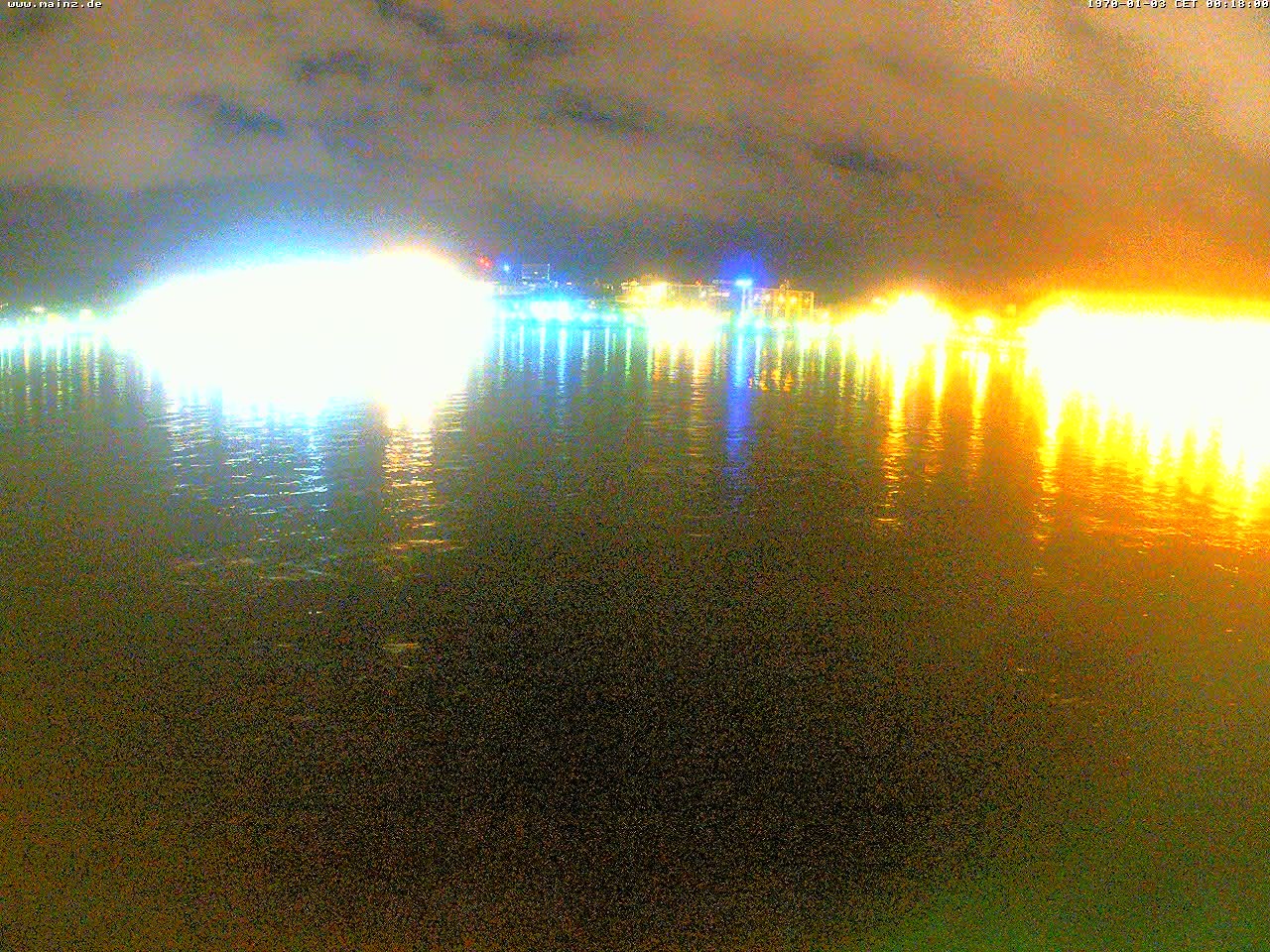 Archiv Foto Webcam Rheinufer Mainz-Kastel