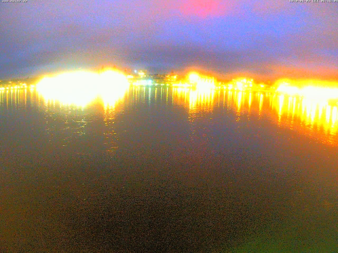 Archiv Foto Webcam Rheinufer Mainz-Kastel