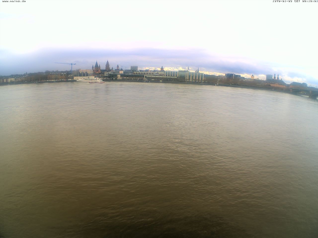 Archiv Foto Webcam Rheinufer Mainz-Kastel