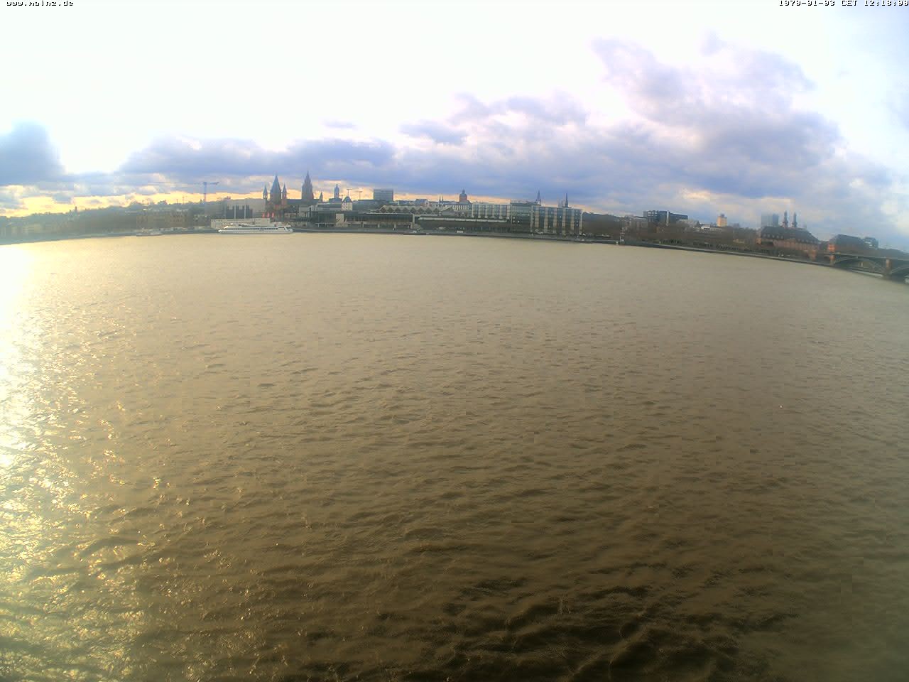 Archiv Foto Webcam Rheinufer Mainz-Kastel