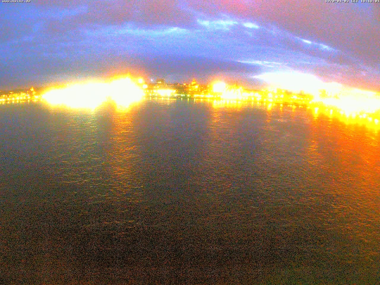 Archiv Foto Webcam Rheinufer Mainz-Kastel