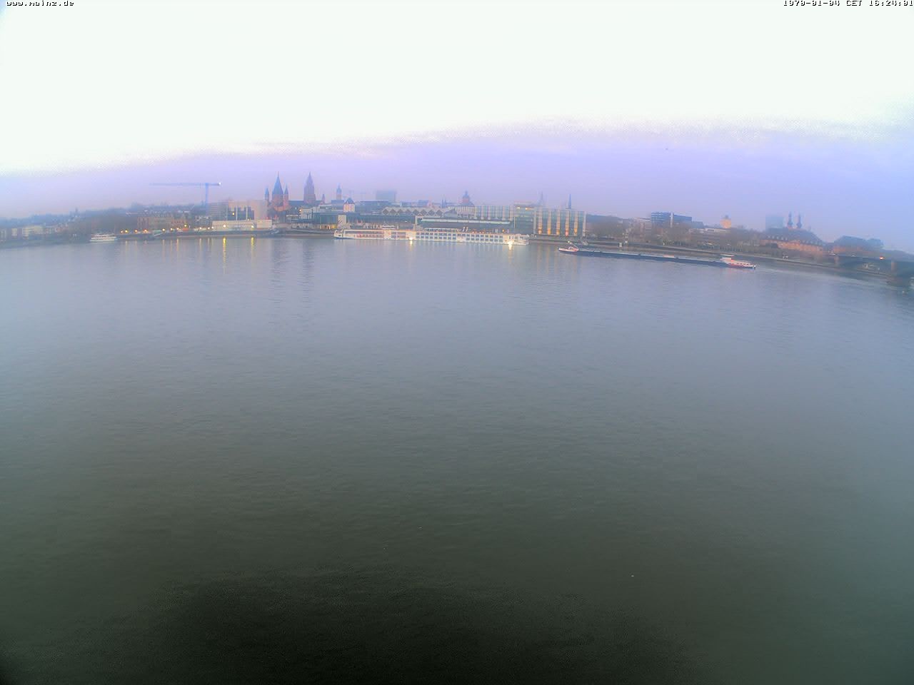Archiv Foto Webcam Rheinufer Mainz-Kastel