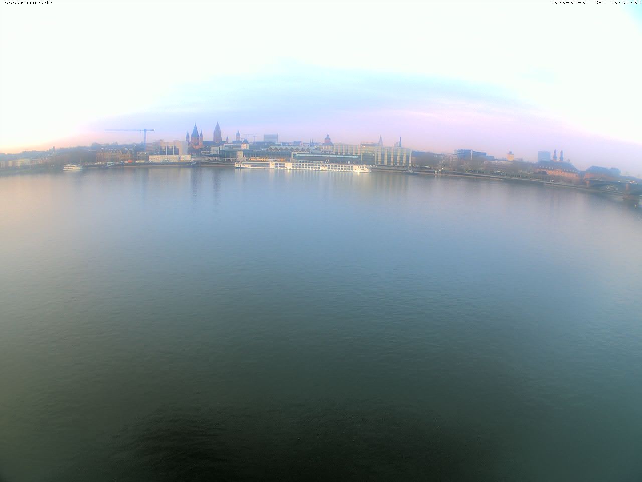 Archiv Foto Webcam Rheinufer Mainz-Kastel