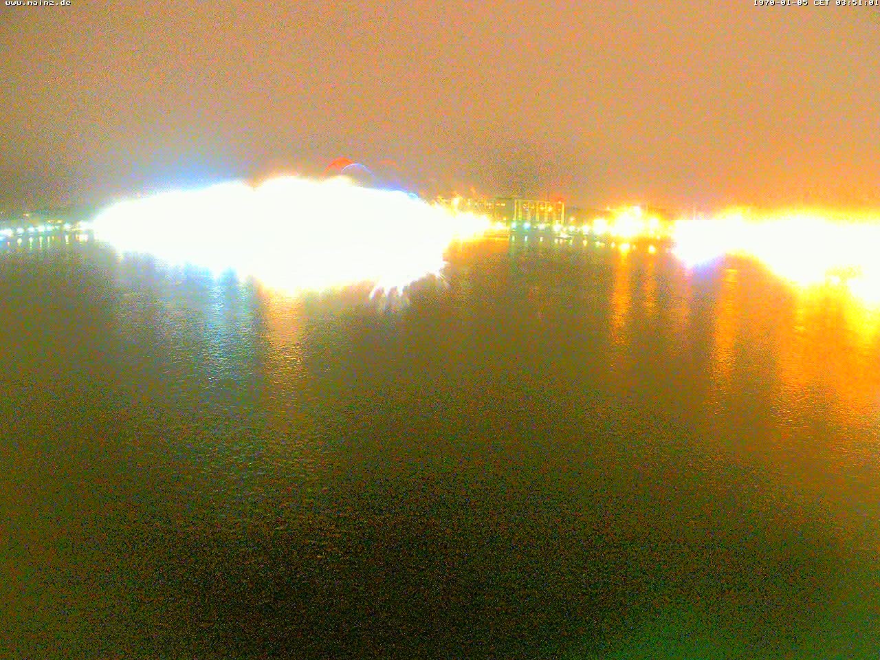 Archiv Foto Webcam Rheinufer Mainz-Kastel