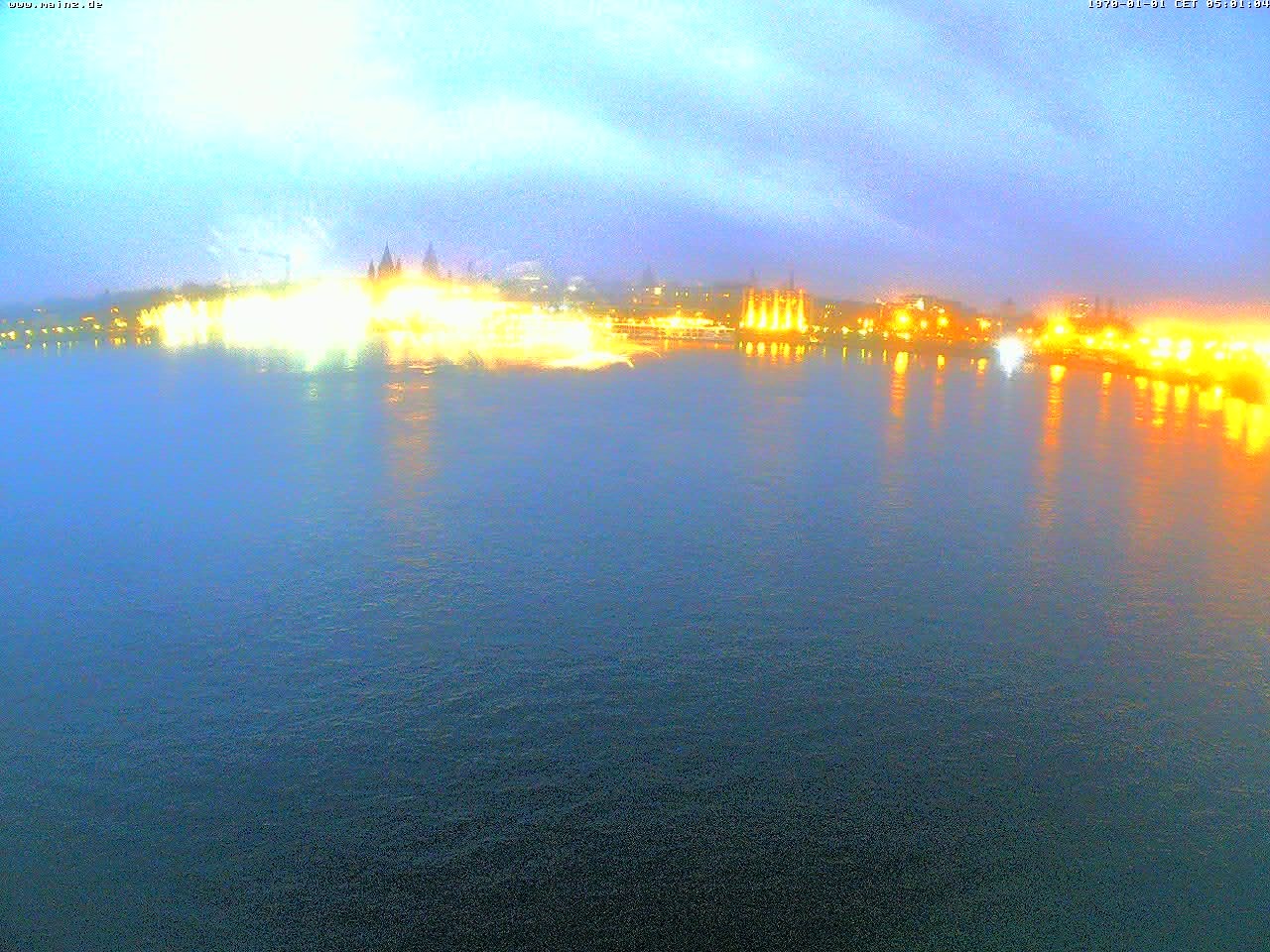 Archiv Foto Webcam Rheinufer Mainz-Kastel