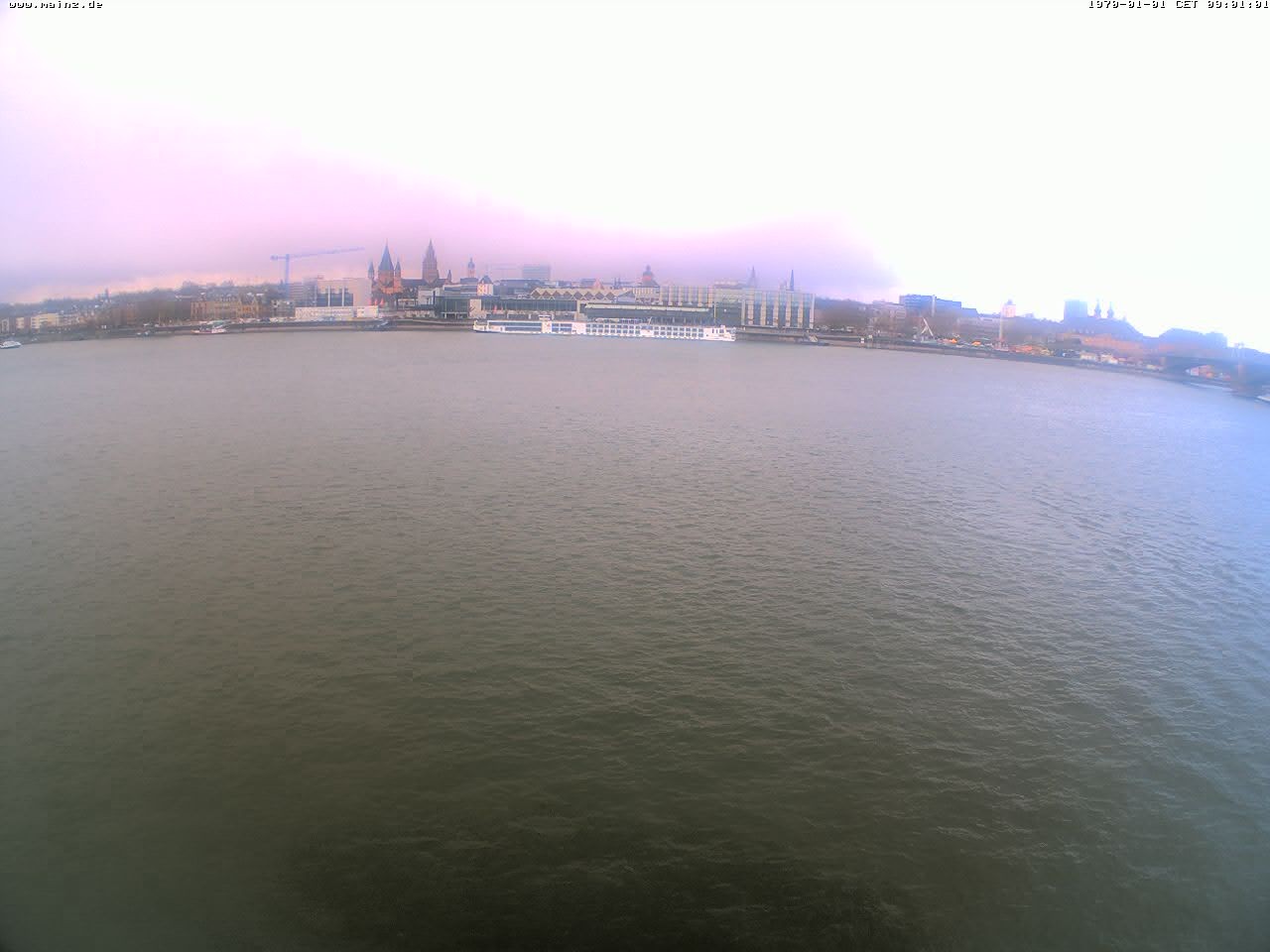 Archiv Foto Webcam Rheinufer Mainz-Kastel