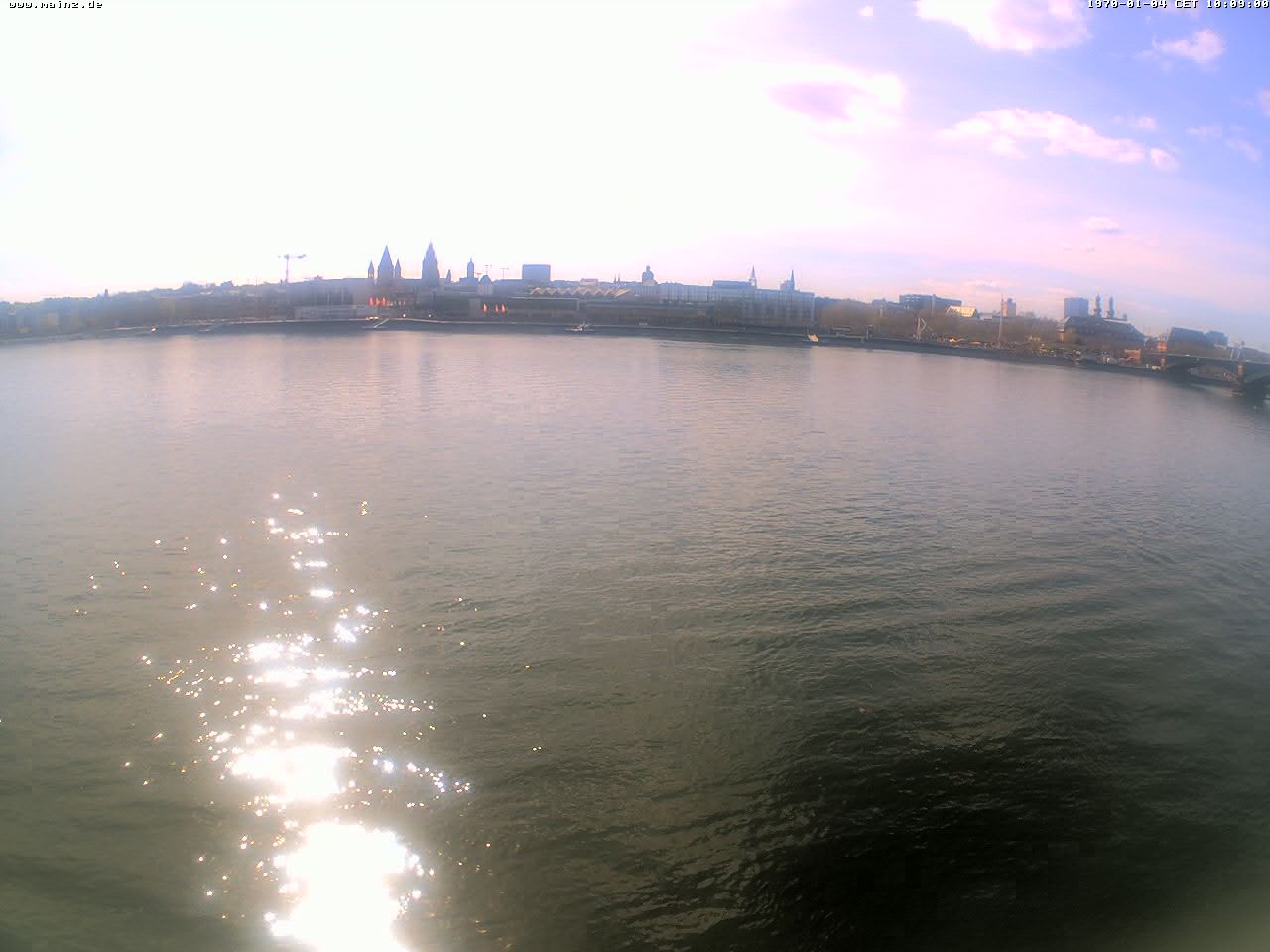 Archiv Foto Webcam Rheinufer Mainz-Kastel