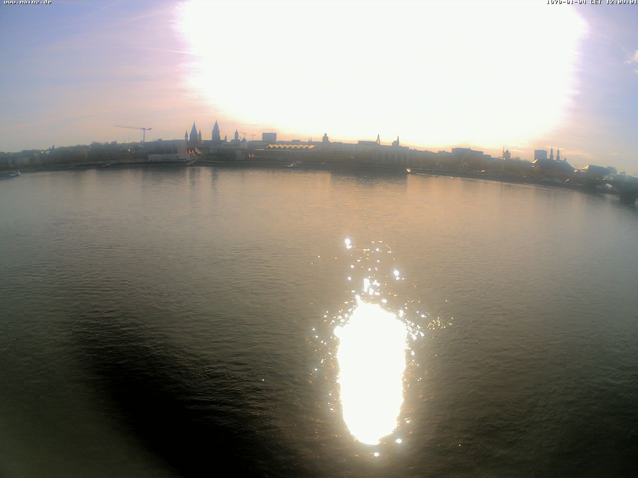Archiv Foto Webcam Rheinufer Mainz-Kastel