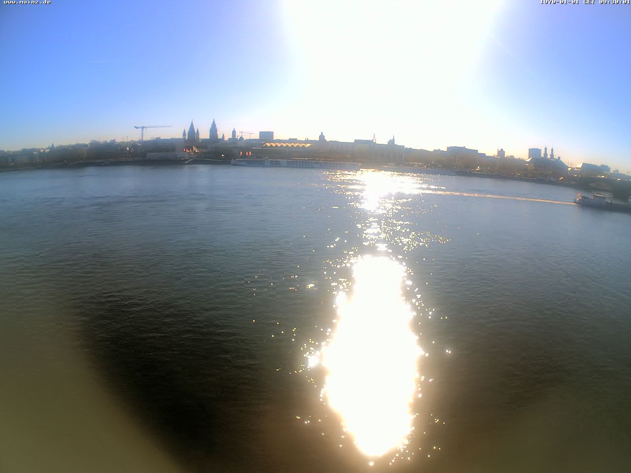 Archiv Foto Webcam Rheinufer Mainz-Kastel