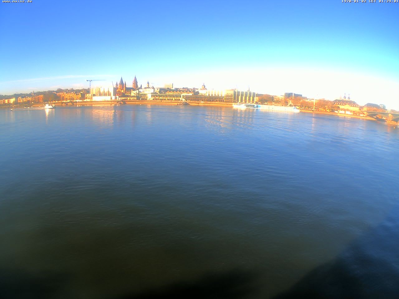 Archived image Webcam Rhine bank Mainz-Kastel