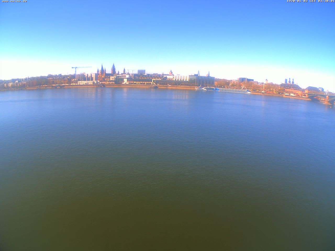 Archived image Webcam Rhine bank Mainz-Kastel