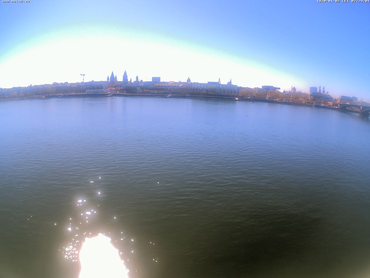 Archived image Webcam Rhine bank Mainz-Kastel